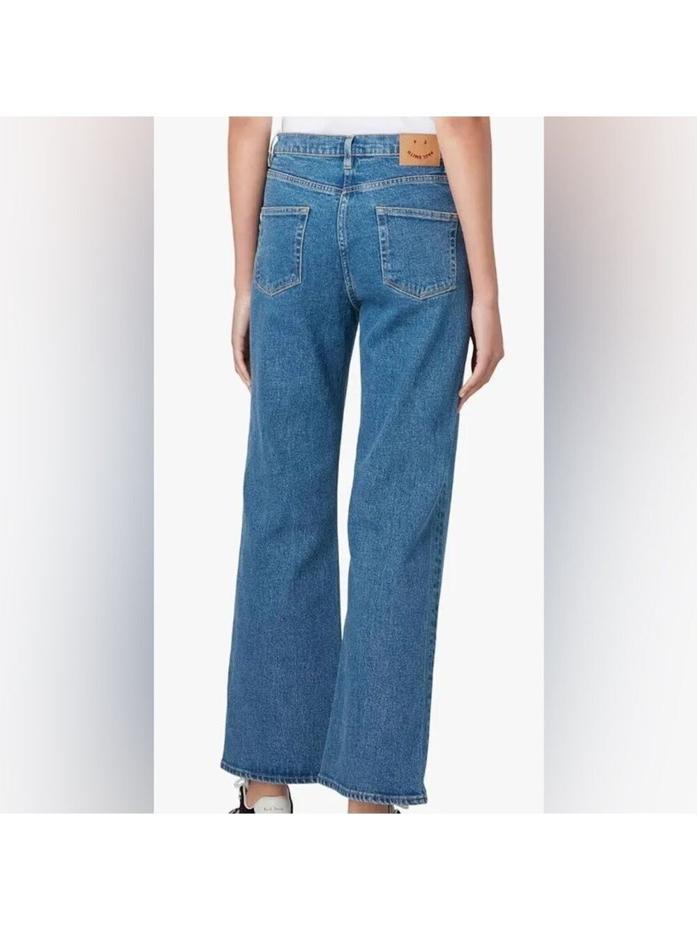 PAUL SMITH Kick Flare Jeans Sz 31 Blue Denim - Picture 2 of 12